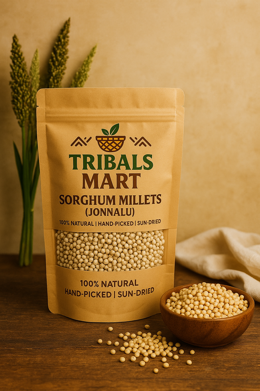 Sorghum Millet (Jonnalu) – Energy-Rich Tribal Grain