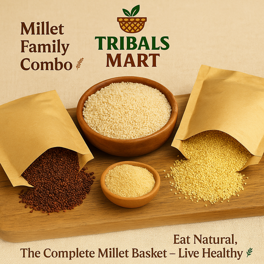 Millet Family Combo | 3 Tribal Millets for Healthy Living 🌾