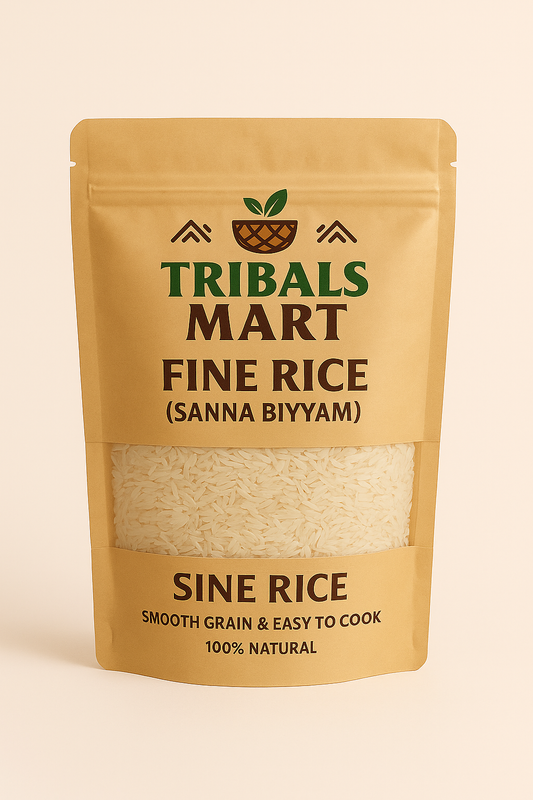 Fine Rice (Sanna Biyyam) – Soft, Naturally Grown Tribal Rice