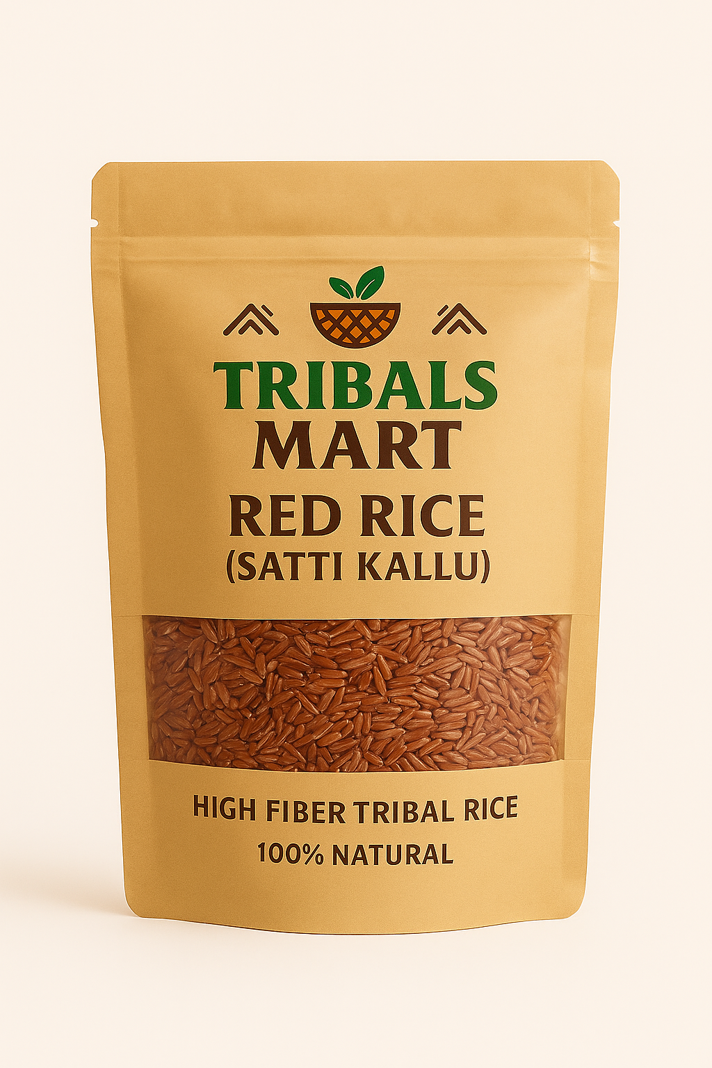 Red Rice (Satti Kallu) – Iron-Rich Tribal Whole Grain