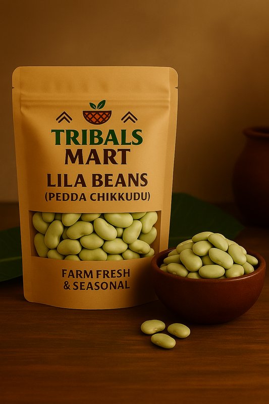 Lila Beans (Pedda Chikkudu) – Fresh Farm-Grown Seasonal Beans