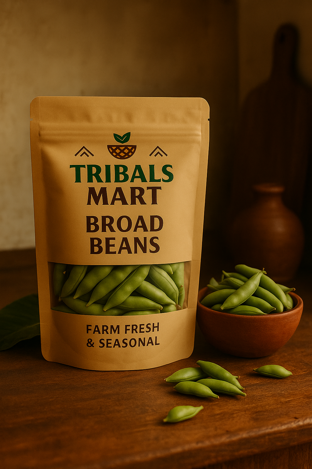 Broad Beans (Chikkudukaya) – Fresh, Tender & Home-Style Vegetable