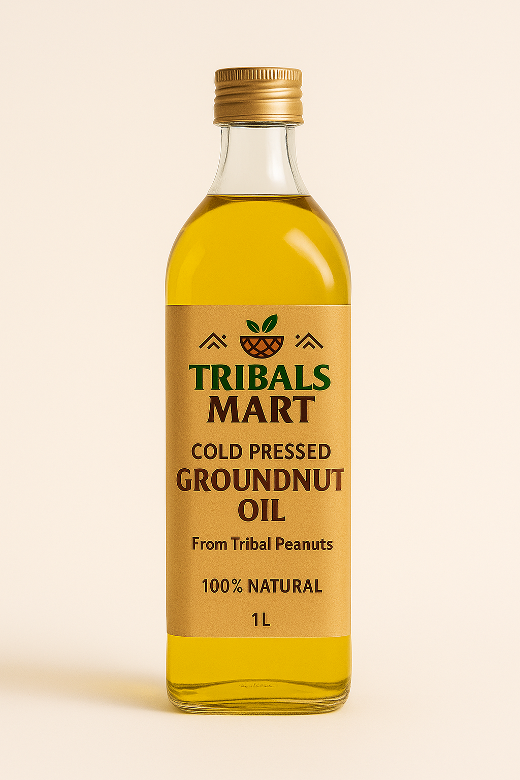 Groundnut Oil – 100% Pure Cold-Pressed Tribal Oil